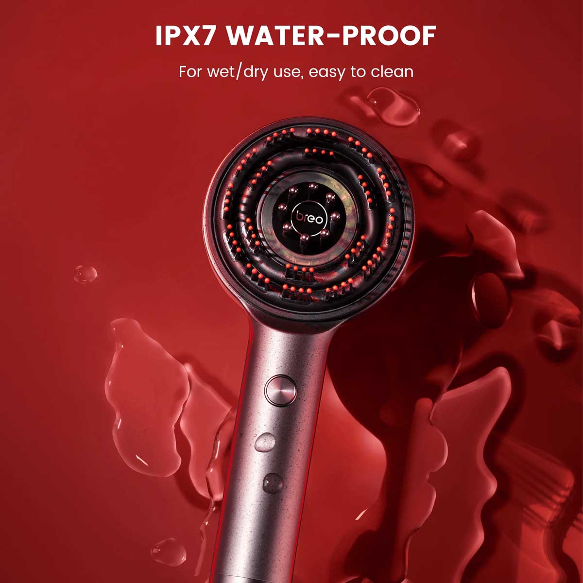 Hair Grow PRO | Red Light Therapy & Deep Scalp Stimulation Comb |